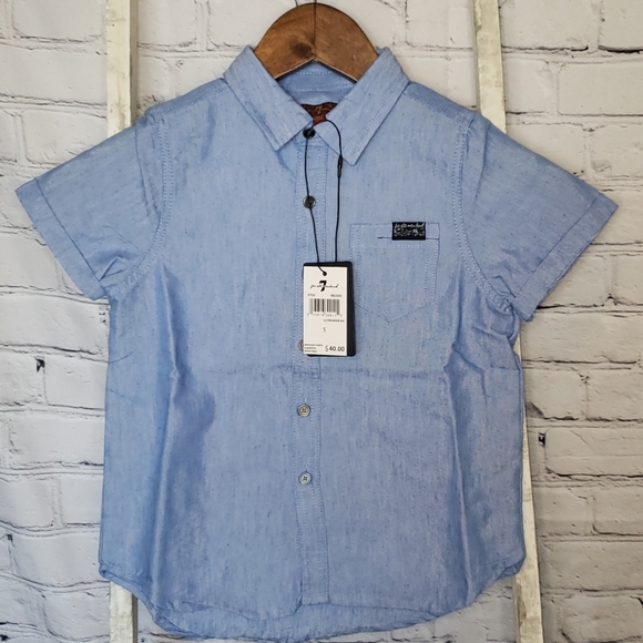 7 For All Mankind Button down - Picture 3 of 4